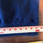 VTG North Carolina UNC Tar Heels Embroidered Floral Sweatshirt Large USA Blue Photo 11