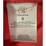 Chelsea & Violet Women's Pink Crochet Lace Halter Dress Size S Photo 9