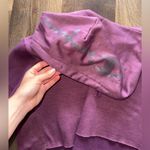 Champion  Purple Cropped Hoodie Photo 5