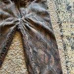 Paige Hoxton Ultra Skinny Brown Snakeskin Jeans Photo 12