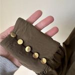 Zimmermann  Breeze Wrap Mini Dress Khaki 1 Photo 1