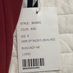 NWT Dessy Collection burgundy formal / bridesmaid maxi dress Red Size 4 Photo 3