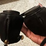 Gucci Coraline Nero Black Suede Thong T strap flats gold bamboo 2016 size 35.5 Photo 9