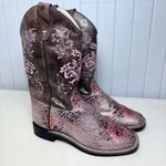 Shyanne  Faux Leather Western Boots - Square Toe size Size 5 Photo 0