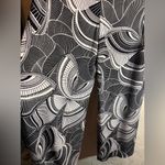 Chico's Travelers Black and White Wide Leg pull on pants NWOT Photo 7