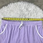 No Boundaries NWT.  terry cloth skirt with pockets. Lilac, white piping. Size 19 Photo 5