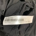 En Saison Juliet Poplin Black Cotton Puff Sleeve Mini Babydoll Dress Photo 4