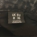 Pretty Little Thing Washed Black Ripped Knee Mom Jeans Photo 5