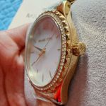 Michael Kors  MK6870 LAYTON WHITE DIAL GOLD TONE BRACELET BAND WOMENS WATCH. Photo 4