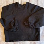 Nasty Gal Size 2 Blousey sweatshirt Top Black Excellent Condition Photo 8