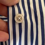 Kate Spade  classic navy stripe button down shirt Photo 8