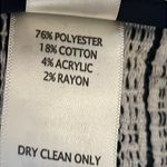 Ecru  brand cropped frayed tweed blazer Size 6 Photo 6