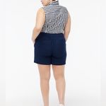 J Crew Factory 7” Inseam Shorts 100% Cotton Navy Blue Sz 40” (Sz16) NWT Photo 3
