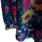 Eshakti  floral button front tunic women’s size Large-14 Photo 3