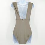 J.Crew Womens Beach Summer Wide Strap Plunge V-Neck One Piece Swimsuit Size 6 Photo 5
