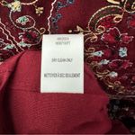 Haute Hippie  Merlot Embroidered Sheath Dress Size 4 Photo 6