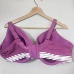 Cacique  Bra Womens 46D Pink Lightly Lined T Shirt Full Coverage Underwire Sporty Photo 1