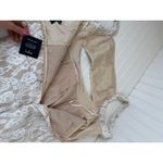 Lulus NWT  Eillis White & Beige Lace Cutout Sleeveless Jumpsuit Party Size XL Photo 5