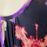 Handmade Muumuu Dress Women Maxi Abstract‎ Design Short Sleeve Tie Dye Trippy Size undefined Photo 12