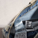 Levi's jean skirt slide slit waist 28'' button-fly Photo 4