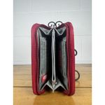 Harveys Seatbelt Bag Red Woven Wallet Clutch Zip Around Y2K Photo 7