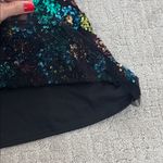 NWT Eva Franco Glenna Sequined Midi Dress festive cocktail black multicolor Size 12 Photo 5