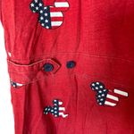 Disney  Mickey Mouse Jumpsuit Romper Americana Flag Red Photo 3