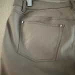 Lafayette 148 coated grey Mercer pants Gray Size 10 Photo 6