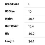 NWT Women’s High Waisted Button Front Denim Midi Skirt Large Blue Photo 4