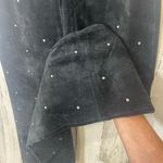 wilson's leather  Maxima Suede Rhinestone Flare Pants size 4 Western Rocker Bling Photo 3