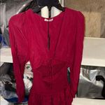 Mixology  were all pretty girls dress ruched the front ruffle mini medium NWT Photo 9