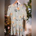 & Other Stories & other stories cream green floral dress Photo 2