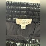 Entro Women's Faux Leather Black Jogger Pants Size L Photo 4