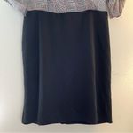 Mlle Gabrielle  Dress Professional Plaid Blouse Top Black Skirt Dress Sz 2X NWT Photo 3