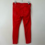 Vince | Geranium Red Orange Skinny Ankle Jeans Size 32 Women's Photo 3