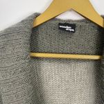 Wooden Ships  Gray Mohair and Wool Blend Open Front Cardigan Sweater Photo 1