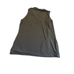 Michael Kors  Sleeveless Gray Tie Front Dress Business Tank Top MK Size Large Photo 3