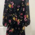 Aritzia  Wilfred Black Floral Nazaire Dress Size 0 US $158 Photo 2
