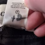 Oscar de la Renta  Black Wool Blend Pants Size 18W Photo 3