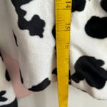 Vintage Cow‎ Print Zip Up Jacket Western Y2K 2000s 90s Cowgirl Retro Small White Photo 4