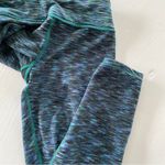 Marc New York MNY Winter Leggings Pants Size M Blue Green print Photo 3