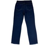 L’Agence Sada High Rise Cropped Slim Jeans Raw Hem Lexington Wash Size 28 NWOT Blue Photo 6