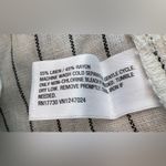 A New Day Cream and Black Striped Wide Leg Pants Photo 3