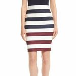 Ted Baker  London Womens Hilila Dress Multicolor One-Shoulder Rowing Stripe US 10 Photo 0