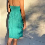 BCBGeneration NWT  Strapless Teal Dress Photo 6