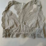 Wishlist  Nordstrom Woman’s Champagne  Pretty Laced Scalloped Racerback Bralette Photo 6