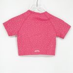 AYBL Cropped Short Sleeve Top S Pink Photo 1