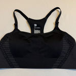 All In Motion Medium Black Sports Bra Adjustable Straps Workout Gym Activewear Photo 0