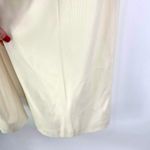ESCADA Cream Gold Wool Belted Dress Pants Size 10 Photo 9