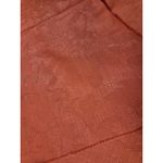 Talbots  Italian Fabric Embroidered Orange/Salmon Light Jacket Collar-less 18 Photo 1